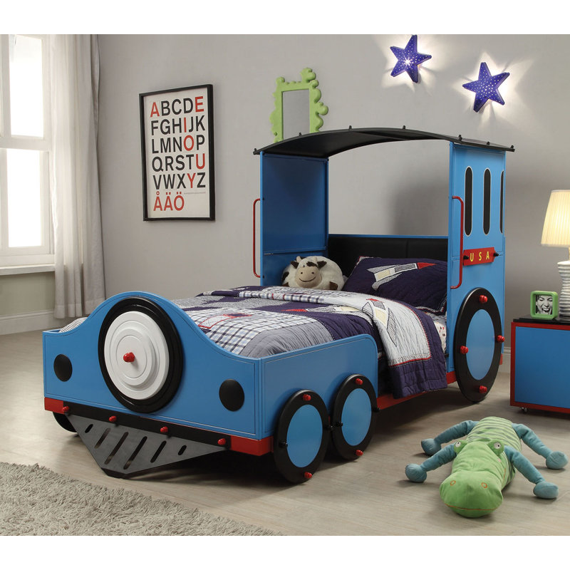Zoomie Kids Edenburg Twin Train Bed & Reviews Wayfair.ca